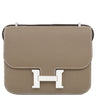 エルメス HERMES コンスタンス3 ミニ エトゥープ ヴォーエプソン ショルダーバッグ シルバー金具 グレージュ