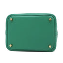 エルメス HERMES ピコタンロックPM ヴェールヴェルティゴ トリヨンクレマンス ハンドバッグ ゴールド金具 新品 未使用 緑