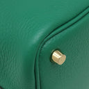 エルメス HERMES ピコタンロックPM ヴェールヴェルティゴ トリヨンクレマンス ハンドバッグ ゴールド金具 新品 未使用 緑