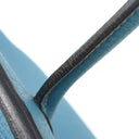 エルメス HERMES バーキン30 ブルージーン トリヨンクレマンス ハンドバッグ シルバー金具 青