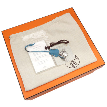 エルメス HERMES バーキン30 ブルージーン トリヨンクレマンス ハンドバッグ シルバー金具 青