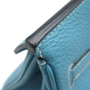エルメス HERMES バーキン30 ブルージーン トリヨンクレマンス ハンドバッグ シルバー金具 青