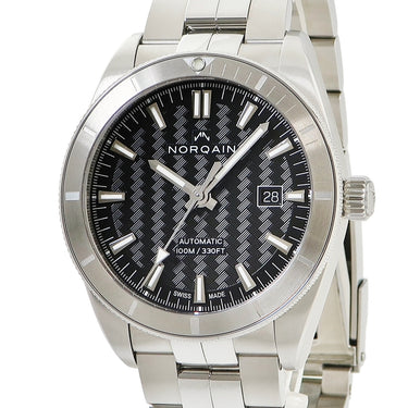 腕時計 ノルケイン NORQAIN アドベンチャー スポーツ オート JP N1000S01A/BJ101/102S 自動巻き メンズ 新品同様 ブラック 日本限定