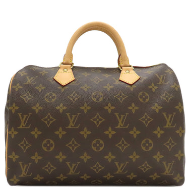 ルイヴィトン LOUIS VUITTON スピーディ 30 M41526 モノグラム モノグラムキャンバス ハンドバッグ ゴールド金具 茶 ミニボストン