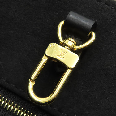 ルイヴィトン LOUIS VUITTON オンザゴー PM M45653 ノワール モノグラムアンプラント 2WAYバッグ ゴールド金具 黒 ハンドバッグ ショルダー
