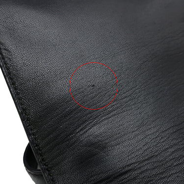 エルメス HERMES コンスタンス 24 ブラック ボックスカーフ ショルダーバッグ ゴールド金具 黒