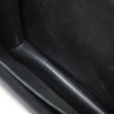 エルメス HERMES コンスタンス 24 ブラック ボックスカーフ ショルダーバッグ ゴールド金具 黒