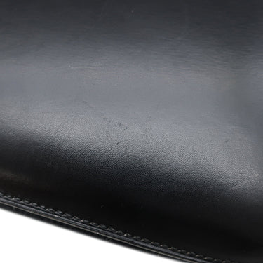 エルメス HERMES コンスタンス 24 ブラック ボックスカーフ ショルダーバッグ ゴールド金具 黒