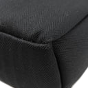 エルメス HERMES アカプルコ バンドリエールPM ブラック トワルシェブロン レザー ショルダーバッグ シルバー金具 黒