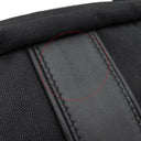 エルメス HERMES アカプルコ バンドリエールPM ブラック トワルシェブロン レザー ショルダーバッグ シルバー金具 黒