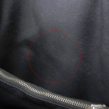 エルメス HERMES アカプルコ バンドリエールPM ブラック トワルシェブロン レザー ショルダーバッグ シルバー金具 黒