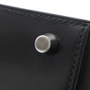 エルメス HERMES ケリー28 外縫い ブラック ボックスカーフ 2WAYバッグ シルバー金具 黒 ショルダー