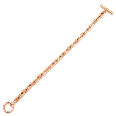 エルメス HERMES シェーヌダンクル TPM ピンクゴールド K18PG ブレスレット 26コマ