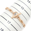 エルメス HERMES シェーヌダンクル TPM ピンクゴールド K18PG ブレスレット 26コマ