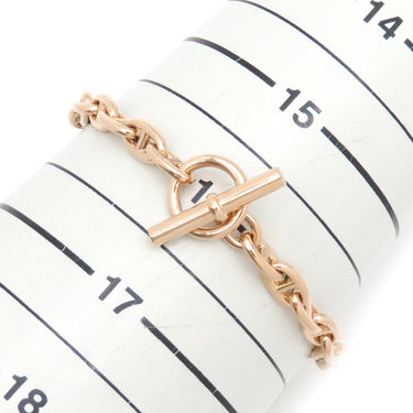 エルメス HERMES シェーヌダンクル TPM ピンクゴールド K18PG ブレスレット 26コマ