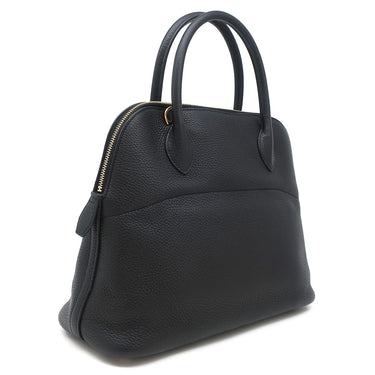 エルメス HERMES ボリード 31 ブラック トリヨンクレマンス 2WAYバッグ ゴールド金具 黒 ハンドバッグ ショルダー