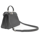 フェンディ FENDI ピーカブー アイシーユー スモール 8BN327 アスファルト ローマンレザー 2WAYバッグ シルバー金具 バイカラー セレリア ハンドバッグ ショルダー
