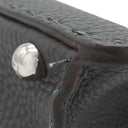 フェンディ FENDI ピーカブー アイシーユー スモール 8BN327 アスファルト ローマンレザー 2WAYバッグ シルバー金具 バイカラー セレリア ハンドバッグ ショルダー