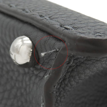 フェンディ FENDI ピーカブー アイシーユー スモール 8BN327 アスファルト ローマンレザー 2WAYバッグ シルバー金具 バイカラー セレリア ハンドバッグ ショルダー