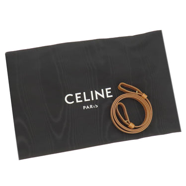 セリーヌ CELINE スモール バーティカル カバ ナチュラル×タン キャンバス レザー 2WAYバッグ ゴールド金具 ベージュ ブラウン トート ショルダー