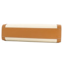 セリーヌ CELINE スモール バーティカル カバ ナチュラル×タン キャンバス レザー 2WAYバッグ ゴールド金具 ベージュ ブラウン トート ショルダー