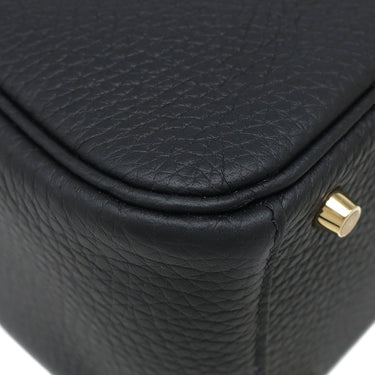エルメス HERMES リンディ 2 ミニ 20 ブラック トリヨンクレマンス ショルダーバッグ ゴールド金具 新品 未使用 黒