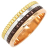 ブシュロン BOUCHERON キャトル クラシック スモール JRG00290 4カラー K18YG K18PG K18WG ブラウンPVD #T58(JP18) リング 指輪 750 17.5号
