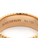 ブシュロン BOUCHERON キャトル クラシック スモール JRG00290 4カラー K18YG K18PG K18WG ブラウンPVD #T58(JP18) リング 指輪 750 17.5号