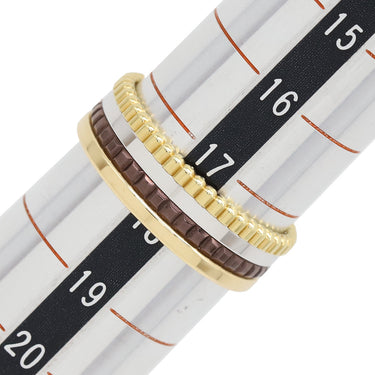 ブシュロン BOUCHERON キャトル クラシック スモール JRG00290 4カラー K18YG K18PG K18WG ブラウンPVD #T58(JP18) リング 指輪 750 17.5号