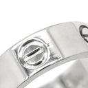 カルティエ Cartier LOVE ラブリング B4084700 ホワイトゴールド K18WG #49(JP9) リング 指輪 750 18K WG クラシックモデル 8.5号