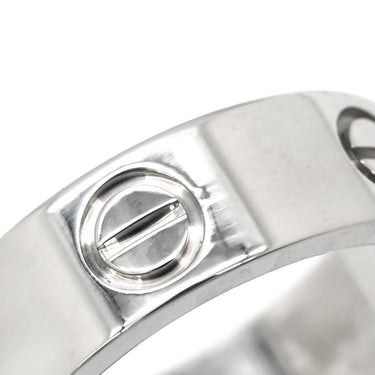 カルティエ Cartier LOVE ラブリング B4084700 ホワイトゴールド K18WG #49(JP9) リング 指輪 750 18K WG クラシックモデル 8.5号