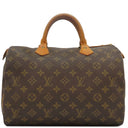 ルイヴィトン LOUIS VUITTON スピーディ 30 M41526 モノグラム モノグラムキャンバス ハンドバッグ ゴールド金具 茶 ミニボストン 鍵・パドロック欠品
