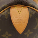 ルイヴィトン LOUIS VUITTON スピーディ 30 M41526 モノグラム モノグラムキャンバス ハンドバッグ ゴールド金具 茶 ミニボストン 鍵・パドロック欠品