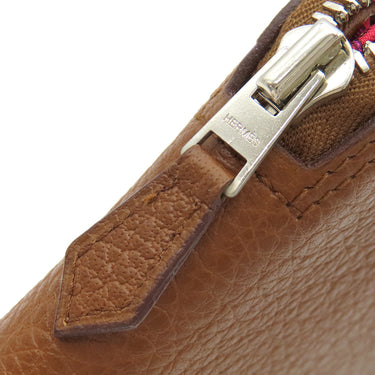 エルメス HERMES シルキーポップ イエロー×ピンク×マルチカラー シルク レザー トートバッグ シルバー金具 【LA DANSE DU CHEVAL MARWARI/マールワーリ馬のダンス】 折りたたみ