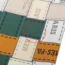 エルメス HERMES ツイリー グリ×カーキ×オークル シルク スカーフ 【BOLDUC AU CARRE/ボルデュック チェック】