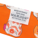 エルメス HERMES ツイリー オレンジ×フューシャ×ホワイト シルク スカーフ 【HERMES DRESS CODE/エルメス ドレスコード】