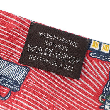 エルメス HERMES ツイリー ブルー×ベージュドレ×ブラウン シルク スカーフ 【SUPER SILK QUEST/スーパー シルク クエスト】