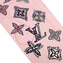 ルイヴィトン LOUIS VUITTON バンドー BB イノセンス スワン M71494 ピンク シルク スカーフ アヒル