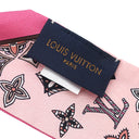 ルイヴィトン LOUIS VUITTON バンドー BB イノセンス スワン M71494 ピンク シルク スカーフ アヒル