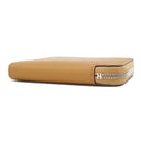 エルメス HERMES アザップ シルクイン コンパクト キャラメル エバーカラー コインケース シルバー金具 茶 ラウンドファスナー