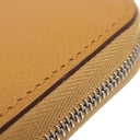 エルメス HERMES アザップ シルクイン コンパクト キャラメル エバーカラー コインケース シルバー金具 茶 ラウンドファスナー