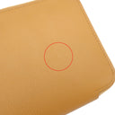 エルメス HERMES アザップ シルクイン コンパクト キャラメル エバーカラー コインケース シルバー金具 茶 ラウンドファスナー