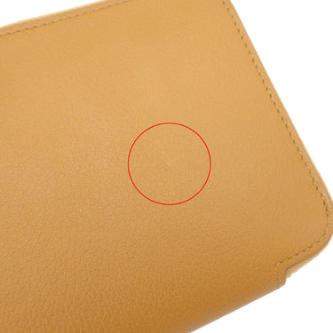 エルメス HERMES アザップ シルクイン コンパクト キャラメル エバーカラー コインケース シルバー金具 茶 ラウンドファスナー