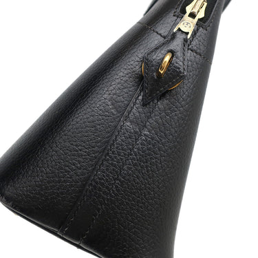 エルメス HERMES ボリード 31 ブラック アルデンヌ 2WAYバッグ ゴールド金具 黒 ハンドバッグ ショルダー