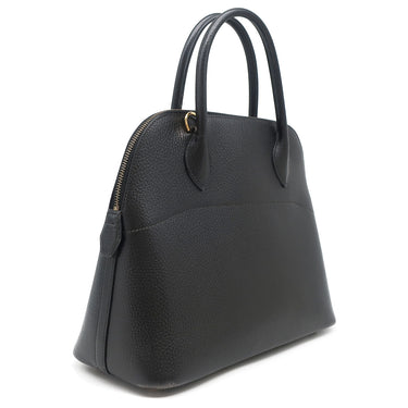 エルメス HERMES ボリード 31 ブラック アルデンヌ 2WAYバッグ ゴールド金具 黒 ハンドバッグ ショルダー