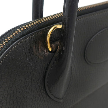 エルメス HERMES ボリード 31 ブラック アルデンヌ 2WAYバッグ ゴールド金具 黒 ハンドバッグ ショルダー