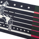 エルメス HERMES ツイリー ヴェールフォンセ×ローズヴィフ×ブラック シルク スカーフ 【PANI LA SHAR PAWNEE/パウニー族の首長】