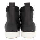 クリスチャンルブタン Christian Louboutin MIXKEOLOUIS FLAT ブラック キャンバス レザー 42 1/2 スニーカー ブラック金具 黒 スタッズ