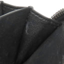 ボッテガヴェネタ BOTTEGA VENETA イントレチャート ファスナー付き コインパース 114075V001N1000 ブラック ラムスキン コインケース ガンメタル金具 黒