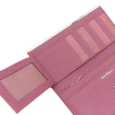 フェラガモ FERRAGAMO ガンチーニ 二つ折り長財布 224633 パープル レザー 長財布 シルバー金具 紫